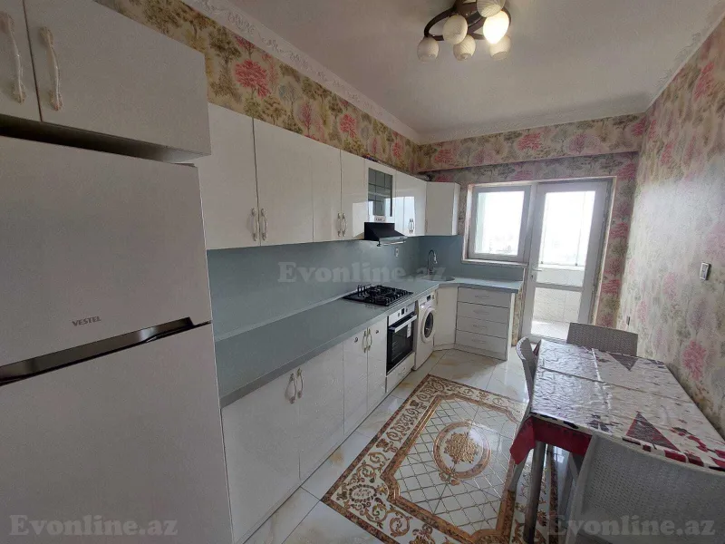 3 otaqlı yeni tikili mənzil kirayə verilir — 20 Yanvar m., Bakı - şəkil 11