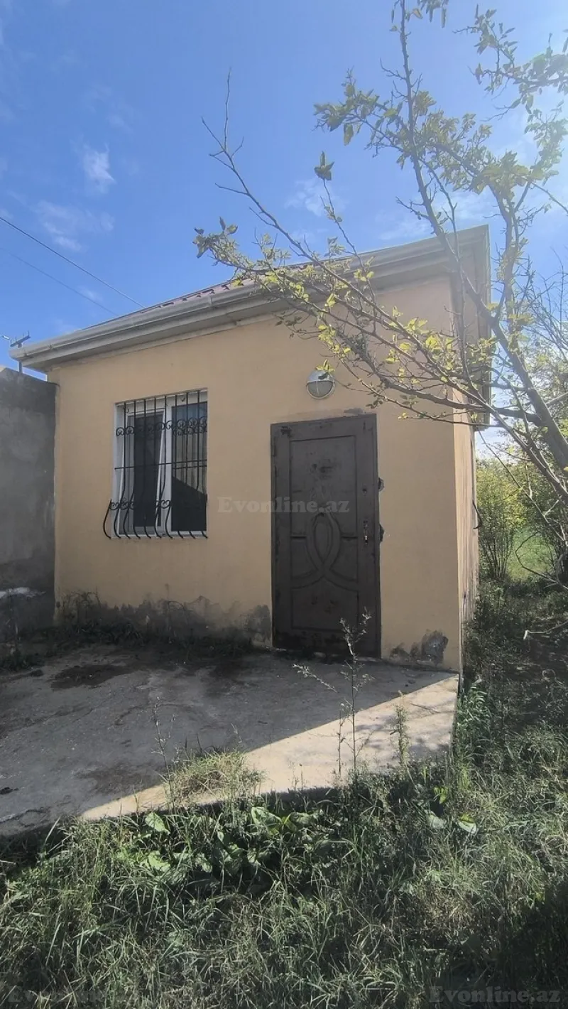 1 otaqlı Həyət evi 40 m² Novxanı Satılır
