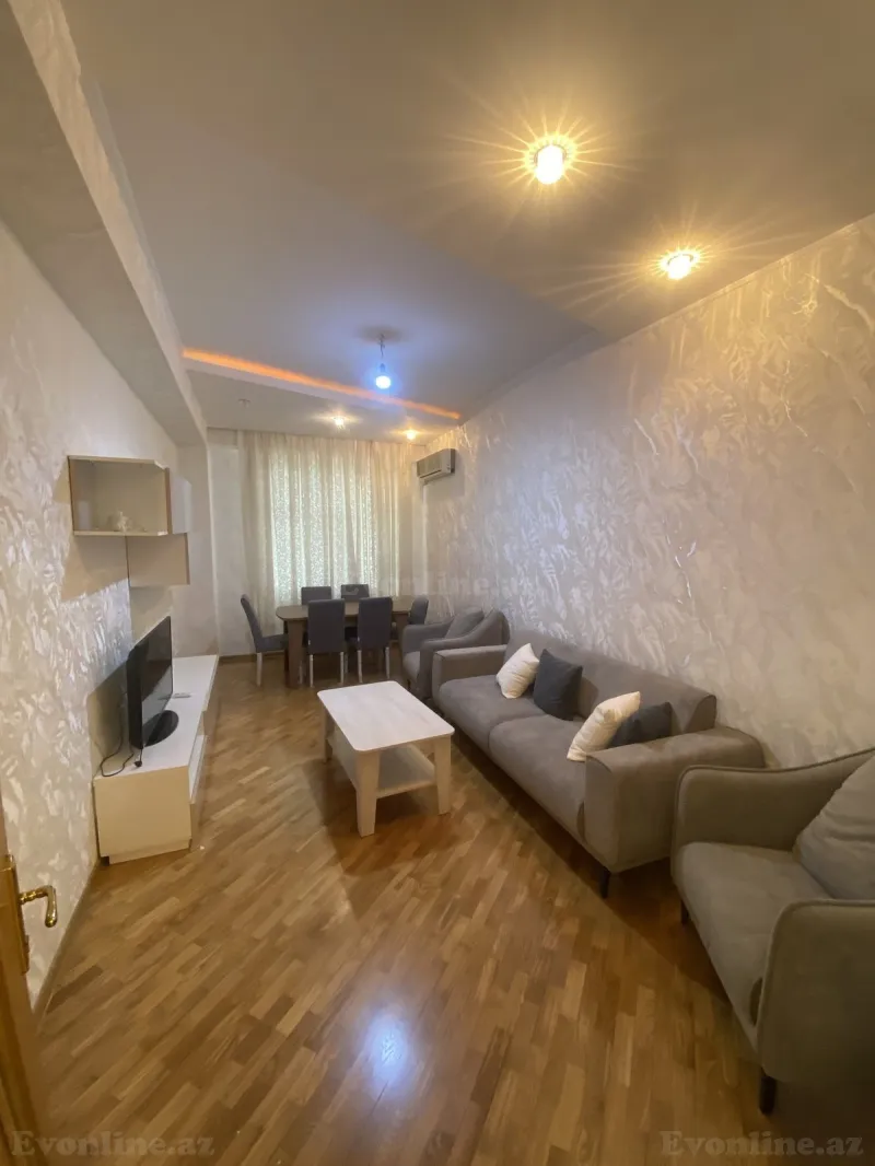 2 otaqlı yeni tikili mənzil kirayə verilir — Yasamal, Bakı - şəkil 2