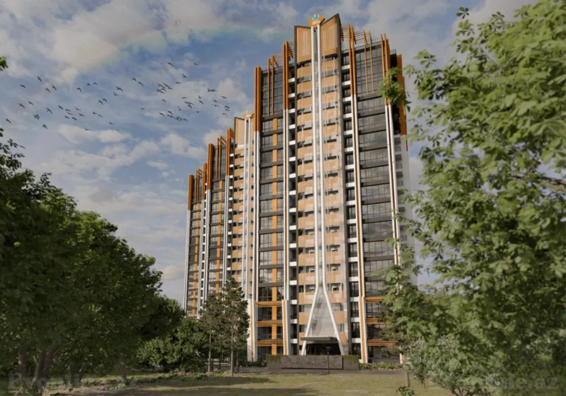 2 otaqlı Mənzil 55 m² Memar Əcəmi m. Satılır