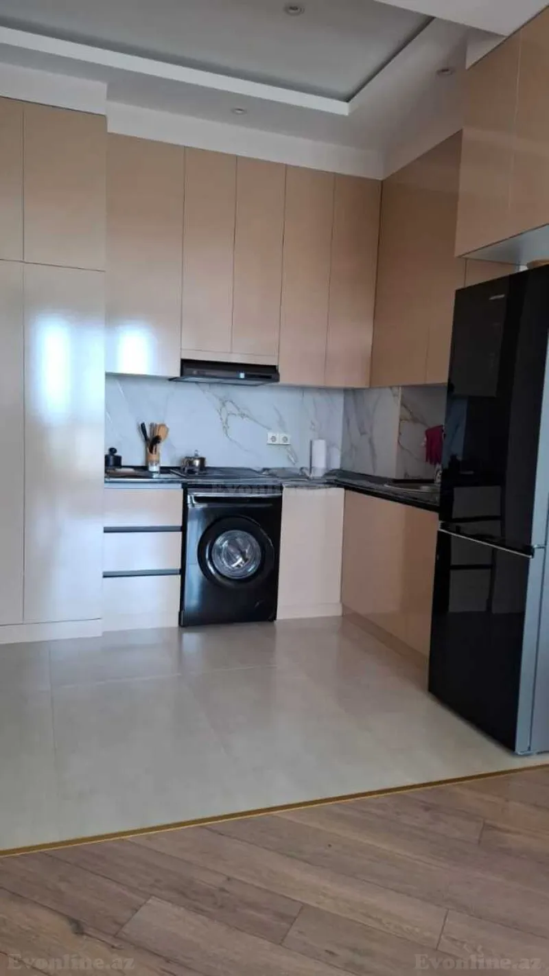 2 otaqlı yeni tikili mənzil kirayə verilir — Gənclik m., Bakı - şəkil 7