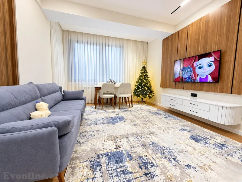 3 otaqlı Mənzil 82 m² 7-ci mikrorayon Satılır