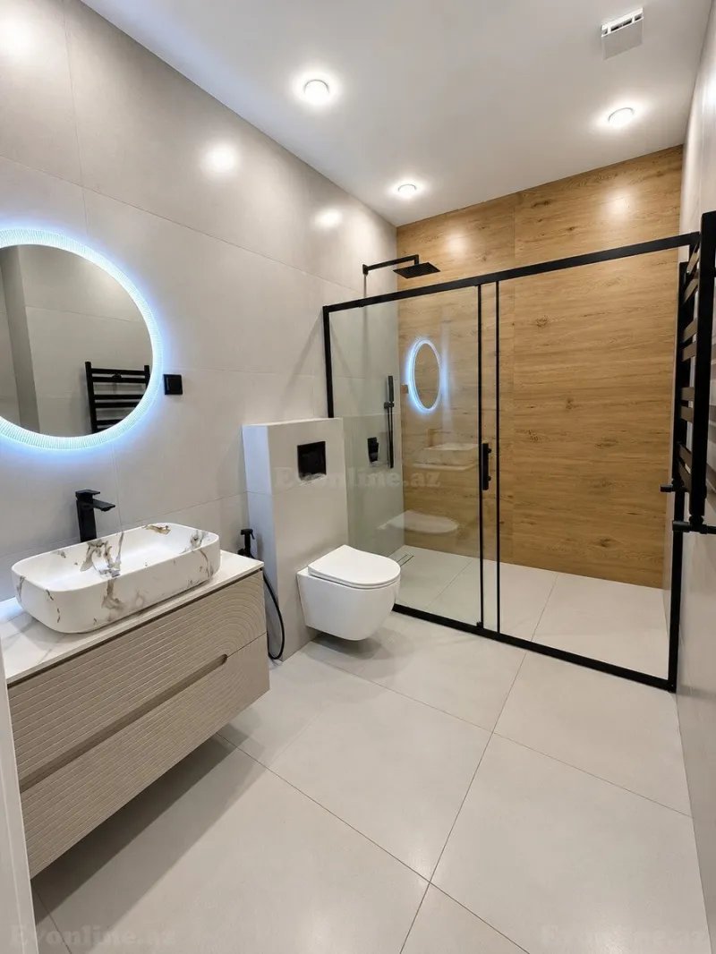 3 otaqlı yeni tikili mənzil satılır — 8 Noyabr m., Bakı - şəkil 6