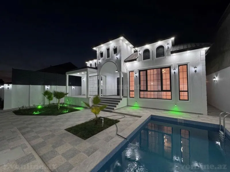 4 otaqlı həyət evi satılır — Buzovna, Bakı - şəkil 6