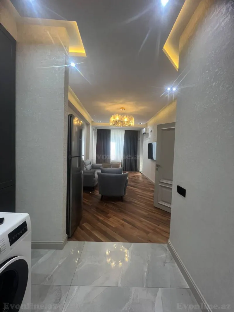 2 otaqlı yeni tikili mənzil kirayə verilir — Abşeron r., Bakı - şəkil 19