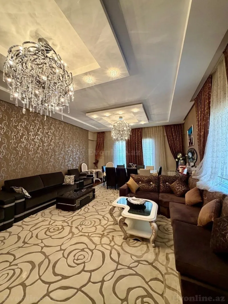 4 otaqlı Mənzil 176 m² Nəsimi r. Satılır