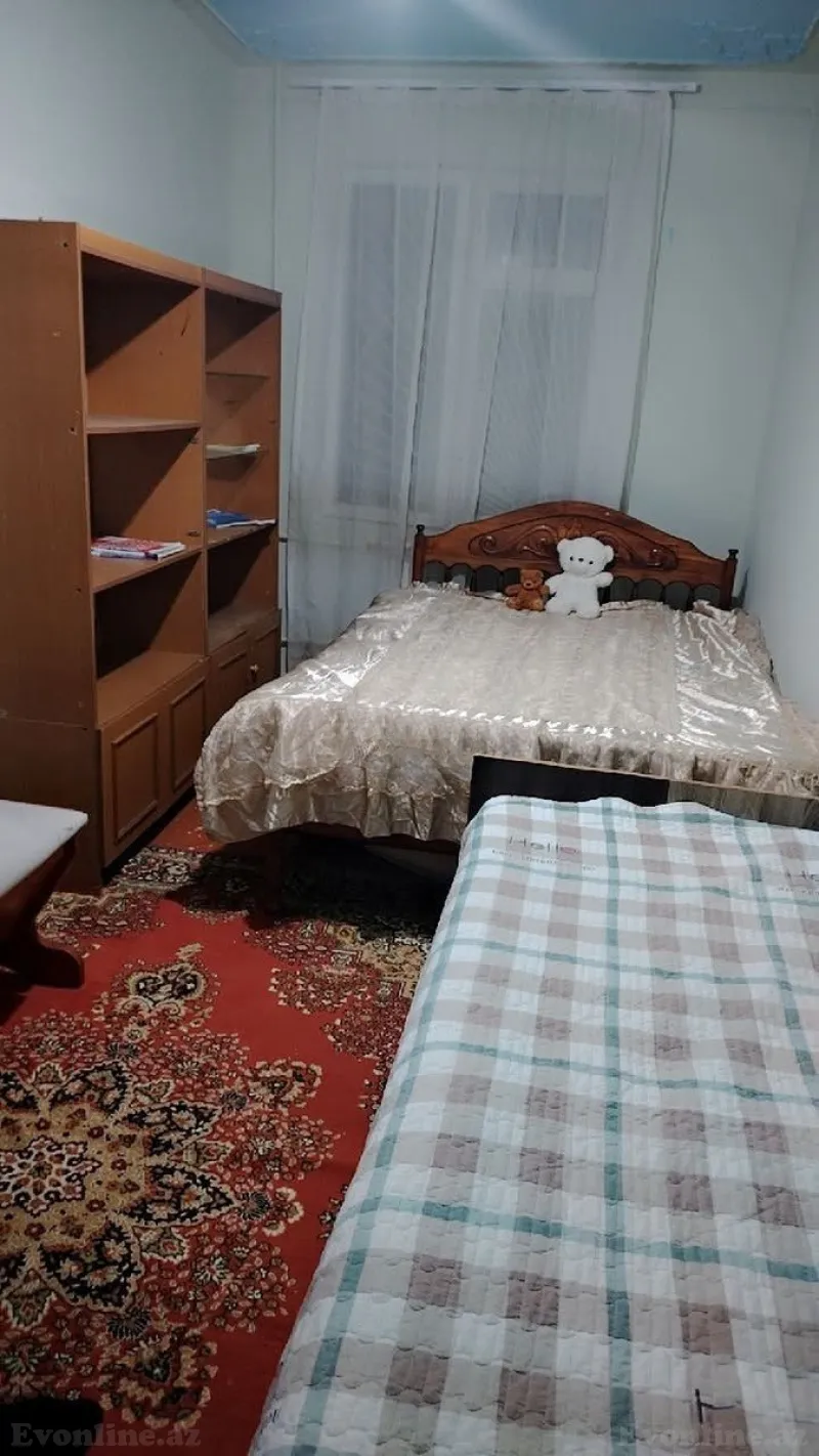3 otaqlı köhnə tikili mənzil kirayə verilir — 5-ci mikrorayon, Bakı