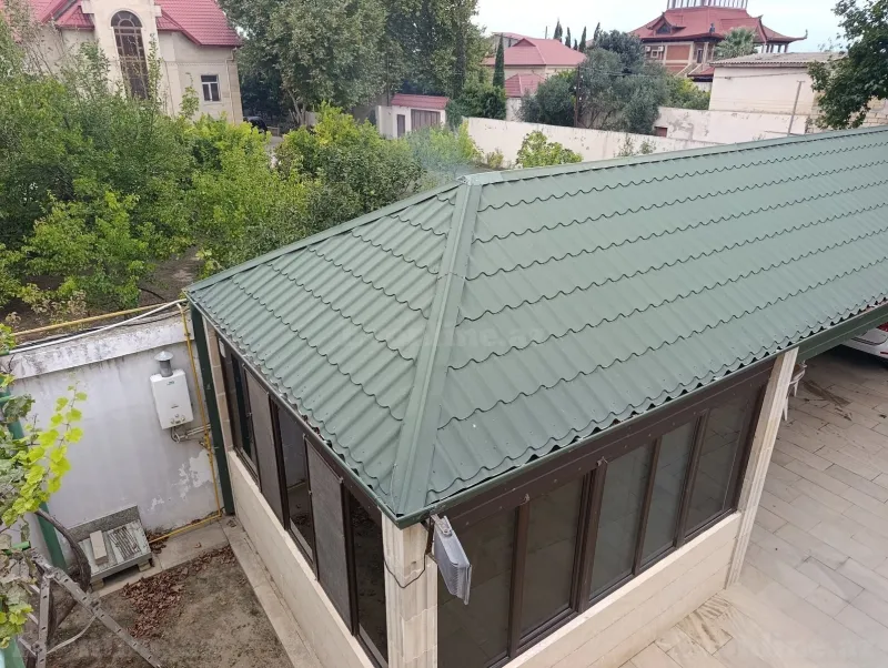 6 otaqlı həyət evi satılır — Novxanı, Bakı - şəkil 8