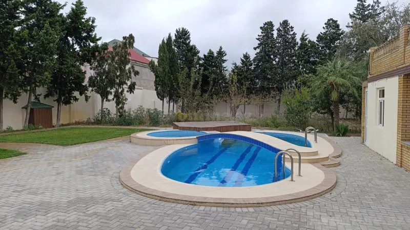 6 otaqlı həyət evi satılır — Mərdəkan, Bakı - şəkil 4