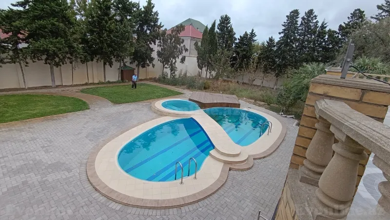 6 otaqlı həyət evi satılır — Mərdəkan, Bakı - şəkil 6