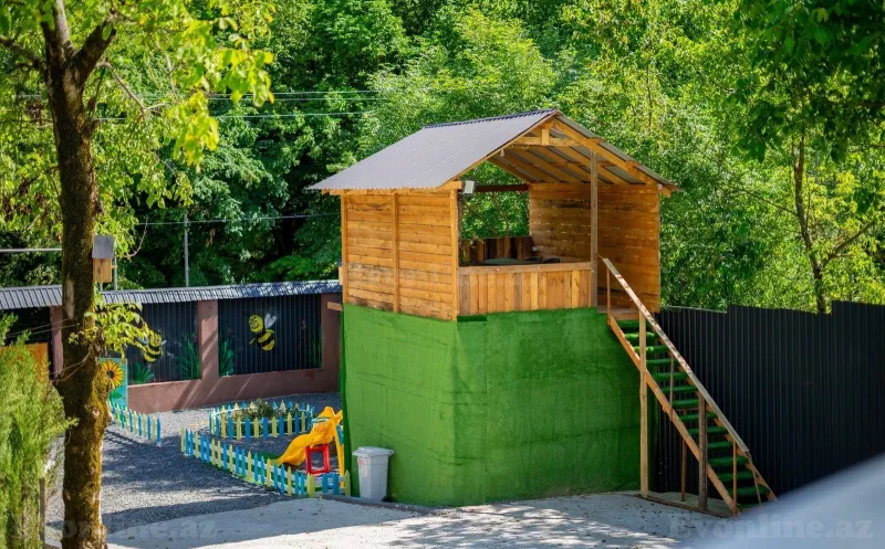 4 otaqlı həyət evi satılır — Qəbələ - şəkil 9