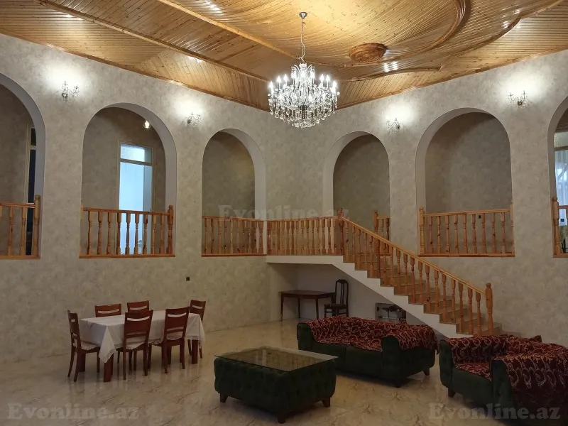 4 otaqlı həyət evi satılır — Gəncə - şəkil 2