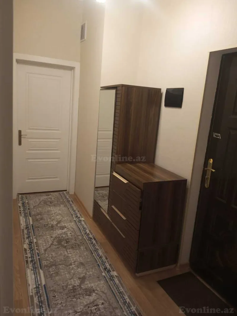 2 otaqlı yeni tikili mənzil kirayə verilir — Binəqədi, Bakı - şəkil 4
