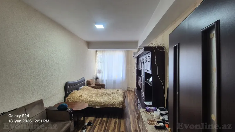 1 otaqlı yeni tikili mənzil kirayə verilir — Həzi Aslanov, Bakı - şəkil 3