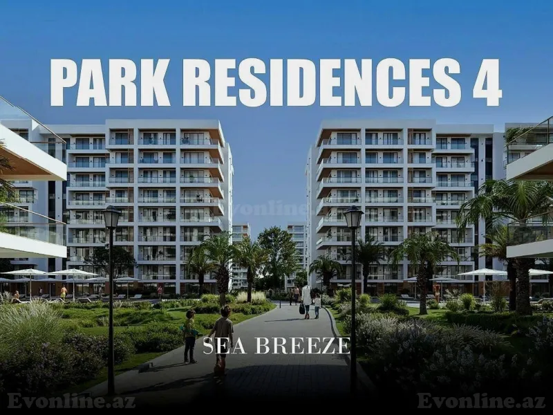 1 otaqlı yeni tikili mənzil satılır — Sea Breeze, Bakı