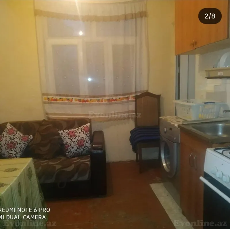2 otaqlı köhnə tikili mənzil kirayə verilir — Yasamal, Bakı - şəkil 2