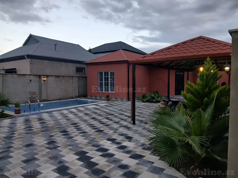 4 otaqlı həyət evi satılır — Sabunçu r., Bakı - şəkil 4