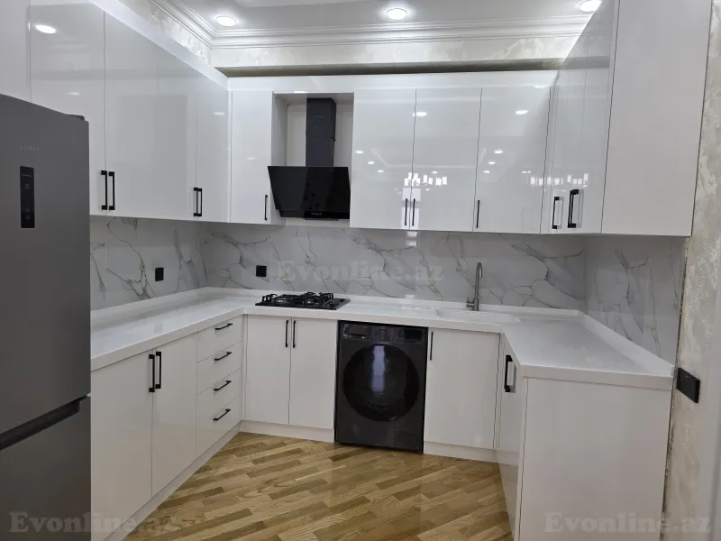 3 otaqlı yeni tikili mənzil kirayə verilir — Abşeron r., Bakı