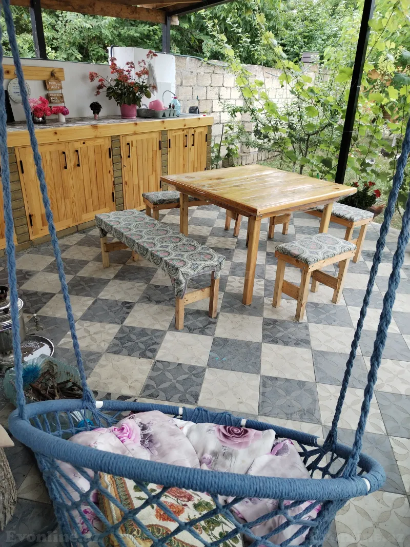 3 otaqlı həyət evi kirayə verilir — Qusar - şəkil 4