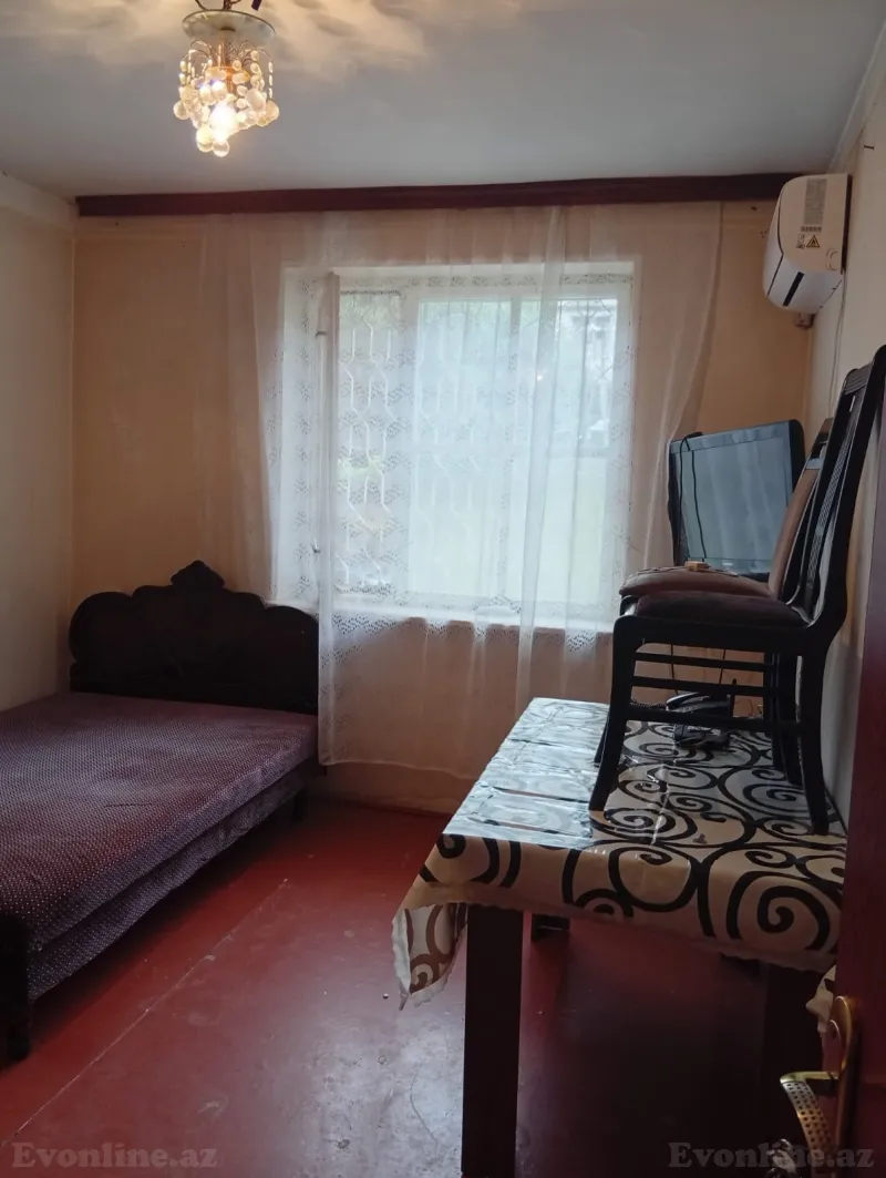 1 otaqlı mənzil kirayə verilir, Bakı, Yasamal r., İnşaatçılar m., Yasamal