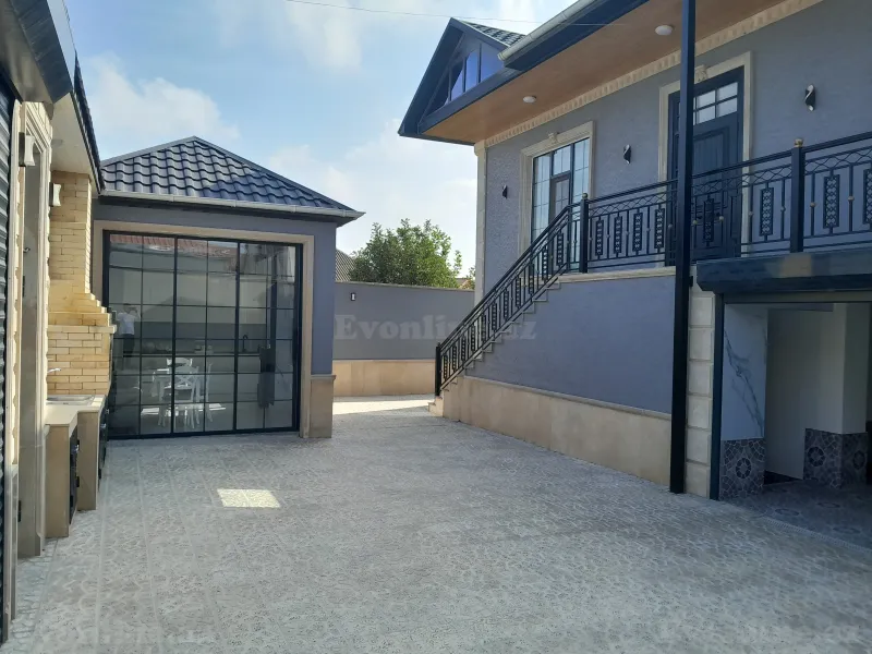 7 otaqlı həyət evi satılır — Savalan, Bakı - şəkil 2
