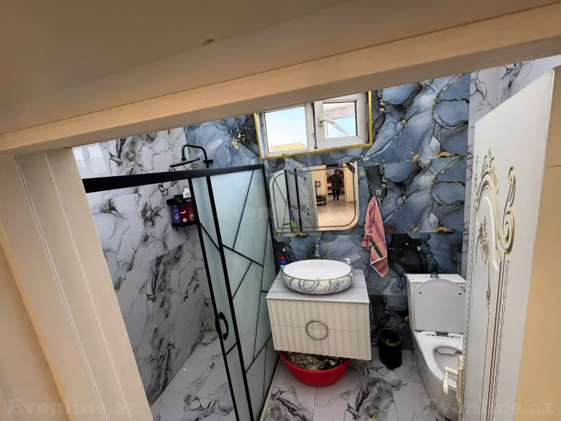 4 otaqlı həyət evi satılır — Qaraçuxur, Bakı - şəkil 4
