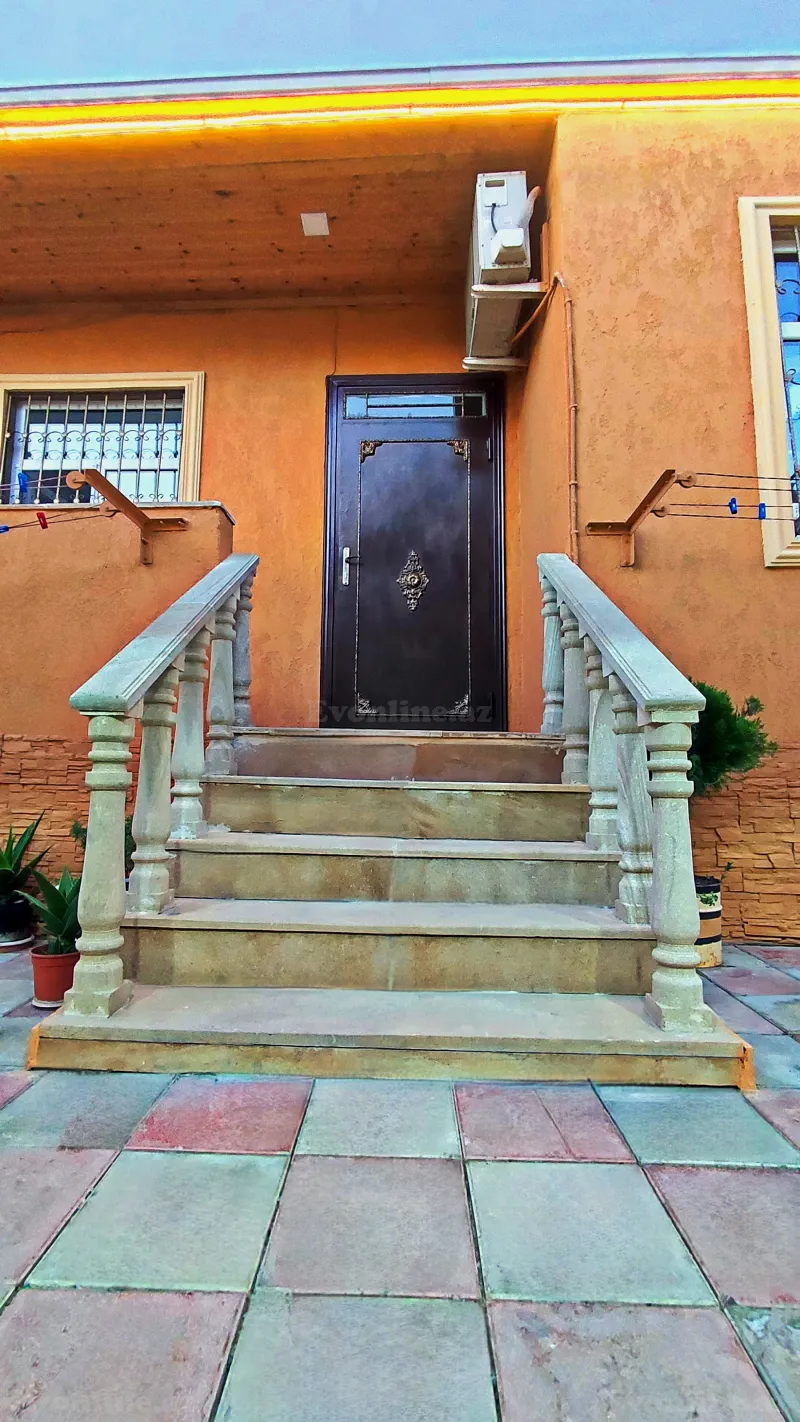 4 otaqlı həyət evi satılır — Binə, Bakı - şəkil 3
