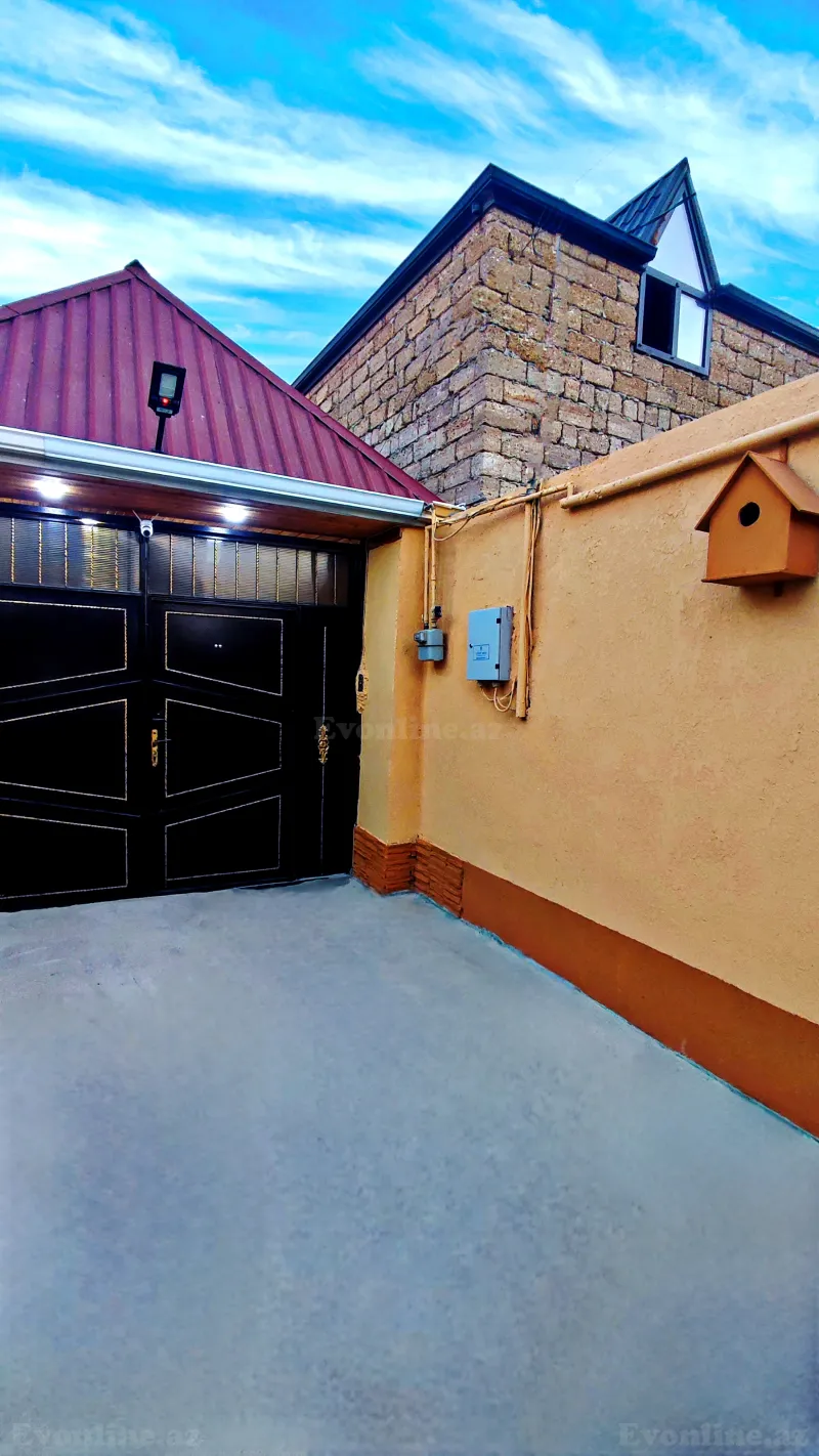 4 otaqlı həyət evi satılır — Binə, Bakı - şəkil 6
