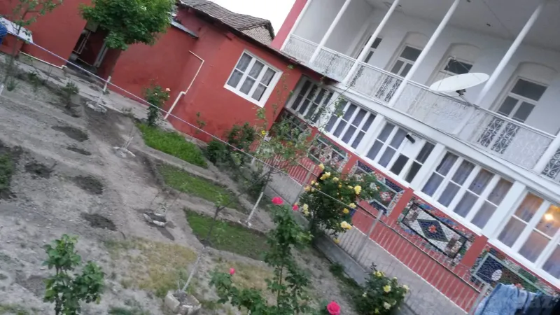 6 otaqlı həyət evi satılır — Şəki - şəkil 2
