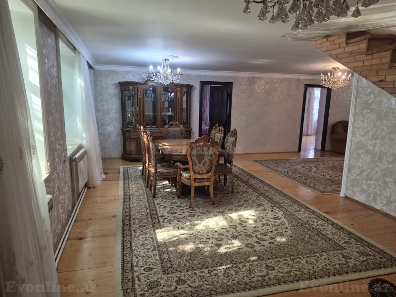 5 otaqlı həyət evi satılır — Xaçmaz - şəkil 3