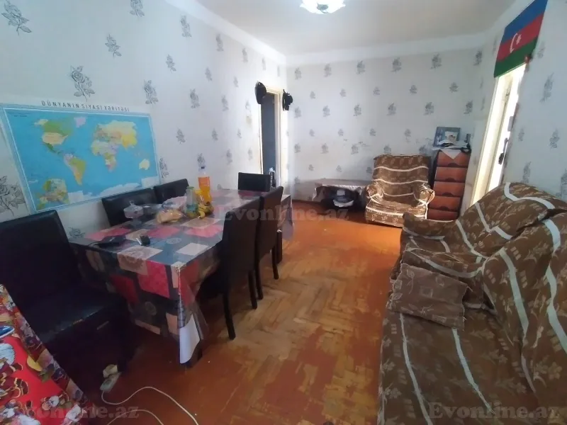 2 otaqlı köhnə tikili mənzil satılır — Hövsan, Bakı