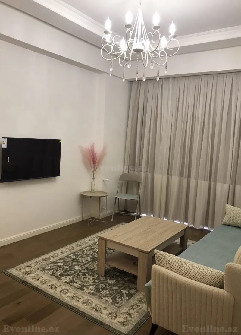 2 otaqlı yeni tikili mənzil kirayə verilir — Yasamal, Bakı - şəkil 8