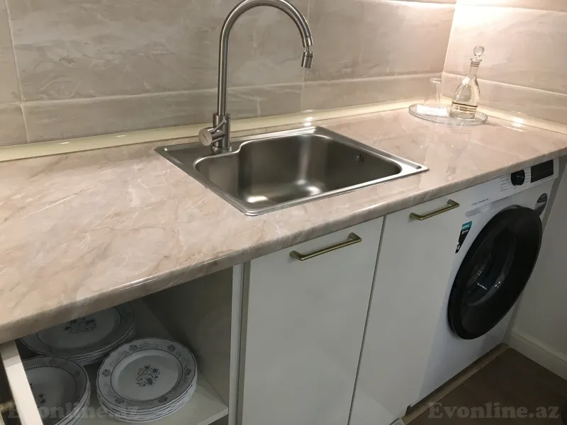 2 otaqlı yeni tikili mənzil kirayə verilir — Yasamal, Bakı - şəkil 16