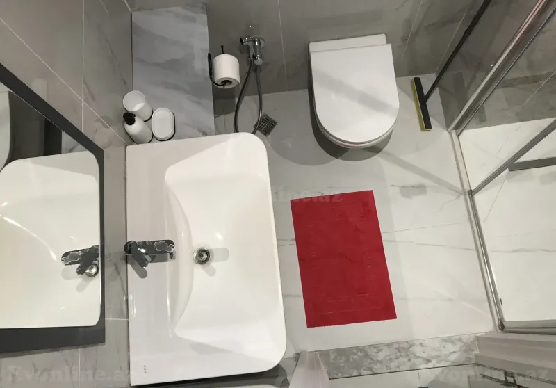 2 otaqlı yeni tikili mənzil kirayə verilir — Yasamal, Bakı - şəkil 23