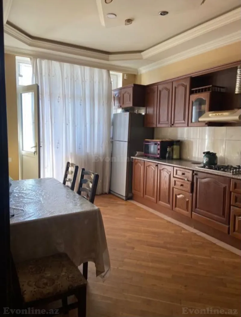 3 otaqlı yeni tikili mənzil kirayə verilir — 8 Noyabr m., Bakı - şəkil 3