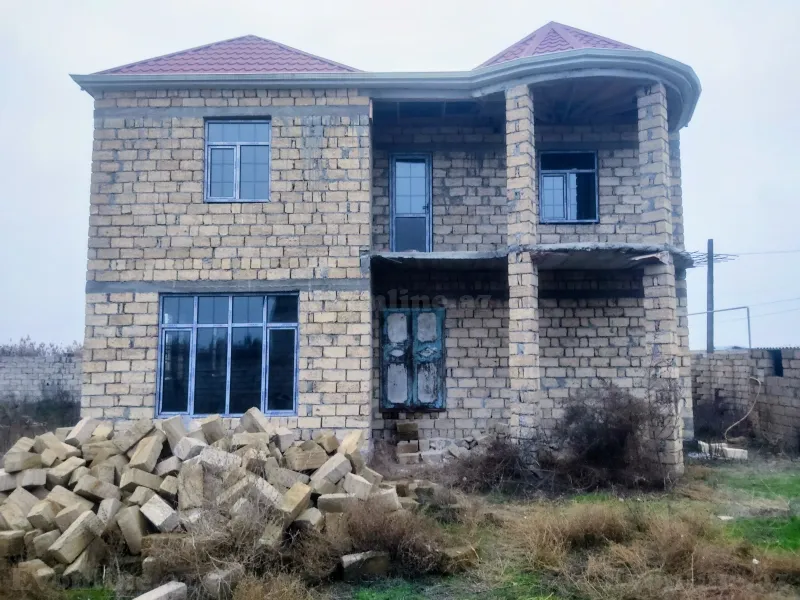 5 otaqlı həyət evi satılır — Biləsuvar - şəkil 4
