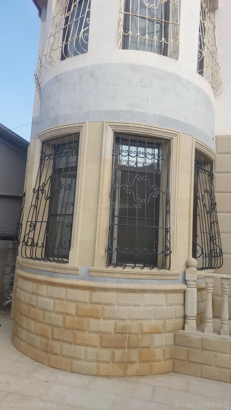 6 otaqlı həyət evi satılır — Zabrat, Bakı - şəkil 2