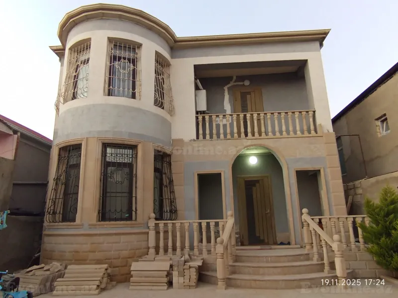 6 otaqlı həyət evi satılır — Zabrat, Bakı - şəkil 26