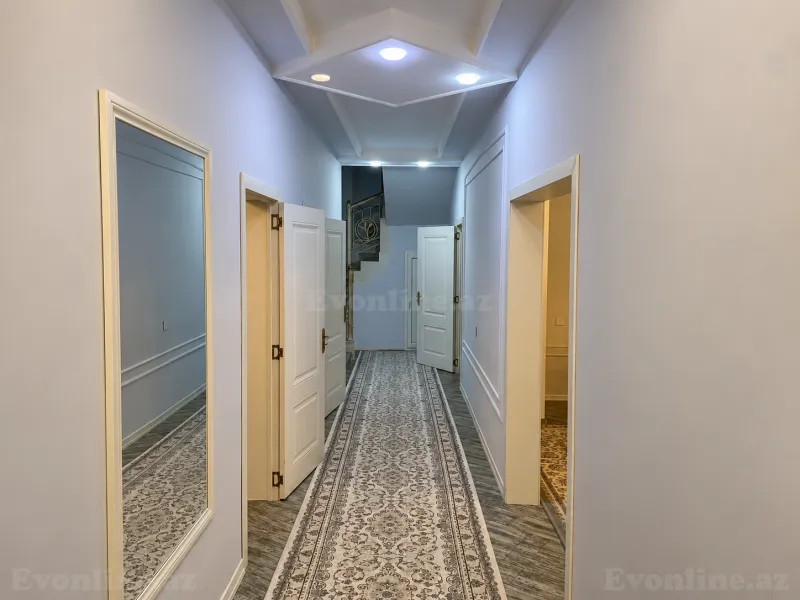 6 otaqlı həyət evi satılır — Yeni Ramana, Bakı - şəkil 9