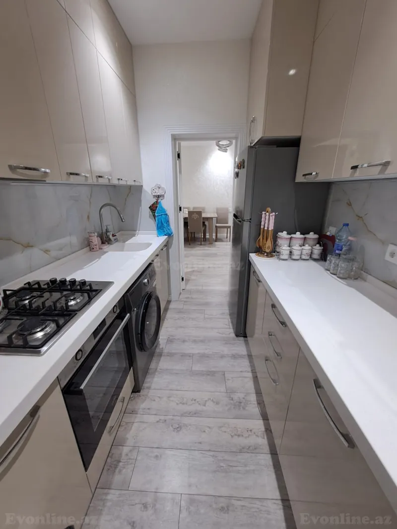 3 otaqlı yeni tikili mənzil kirayə verilir — Bakıxanov, Bakı - şəkil 5