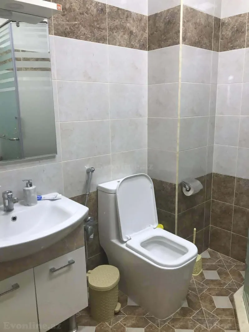 3 otaqlı yeni tikili mənzil kirayə verilir — 6-cı mikrorayon, Bakı - şəkil 6