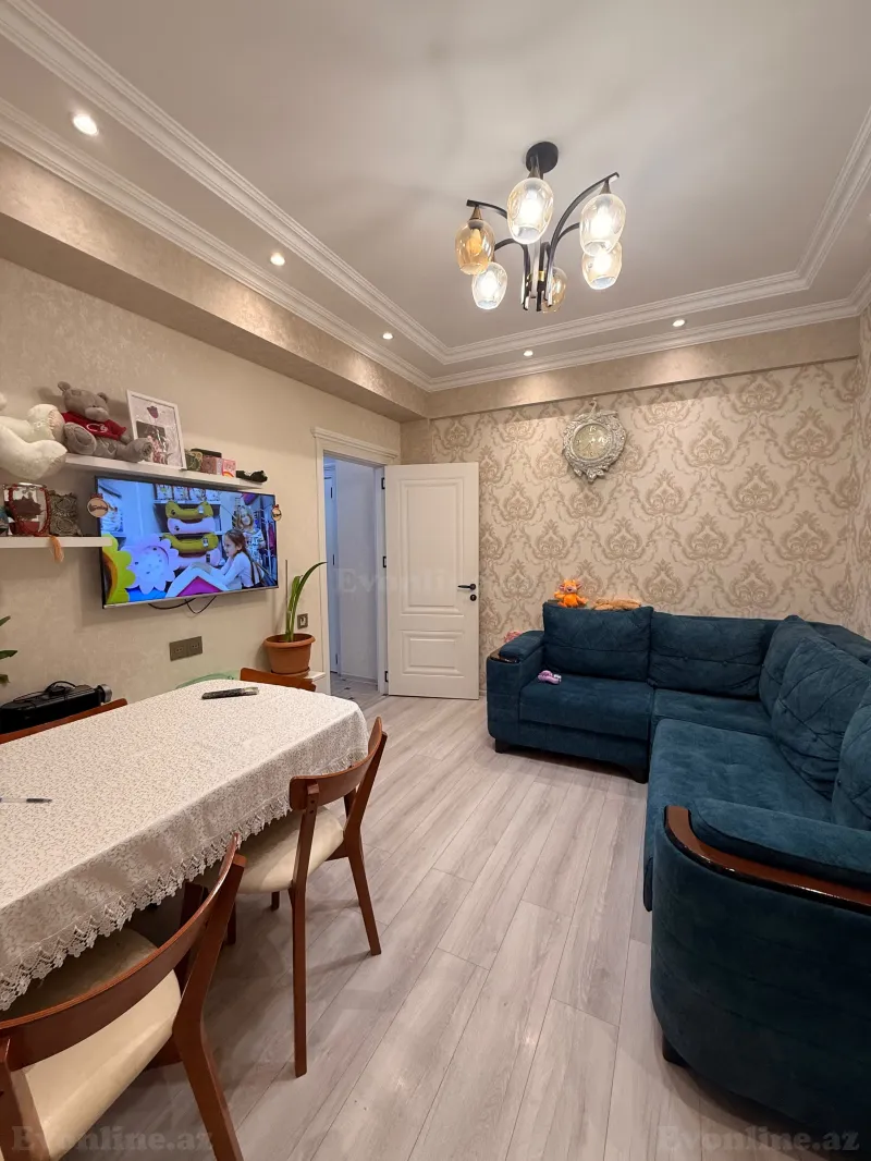 3 otaqlı yeni tikili mənzil satılır — Gəncə pr., Bakı - şəkil 6
