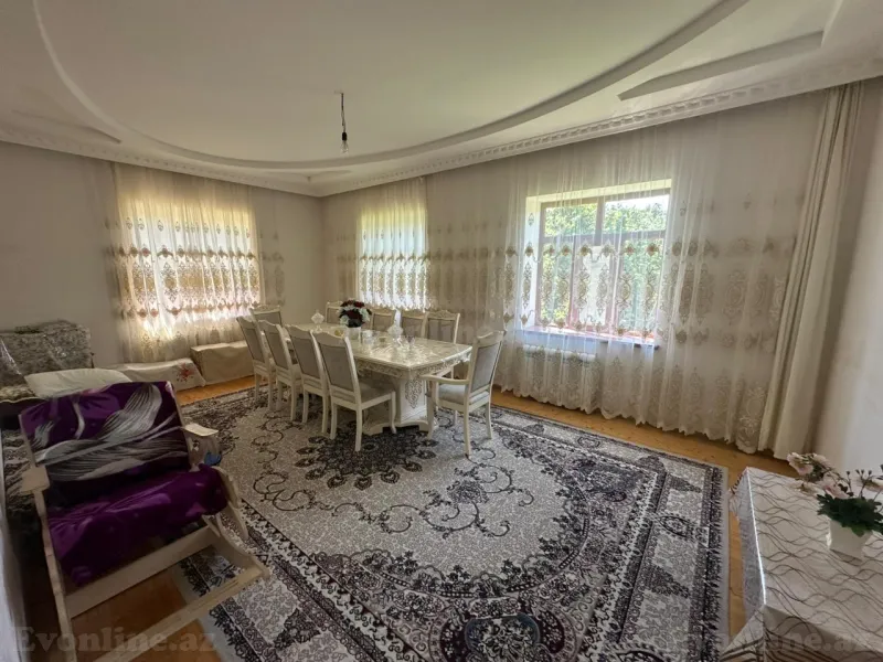 3 otaqlı həyət evi satılır — Qəbələ - şəkil 5