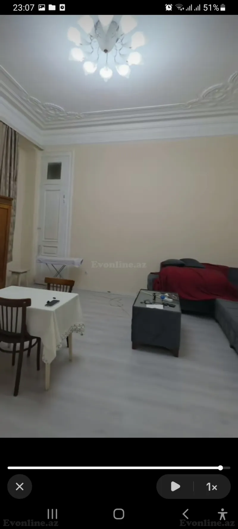 1-room apartment for sale, Nasimi, Baku