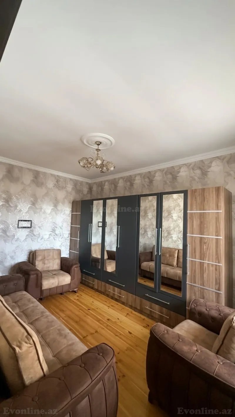 2 otaqlı həyət evi kirayə verilir — Binə, Bakı - şəkil 4