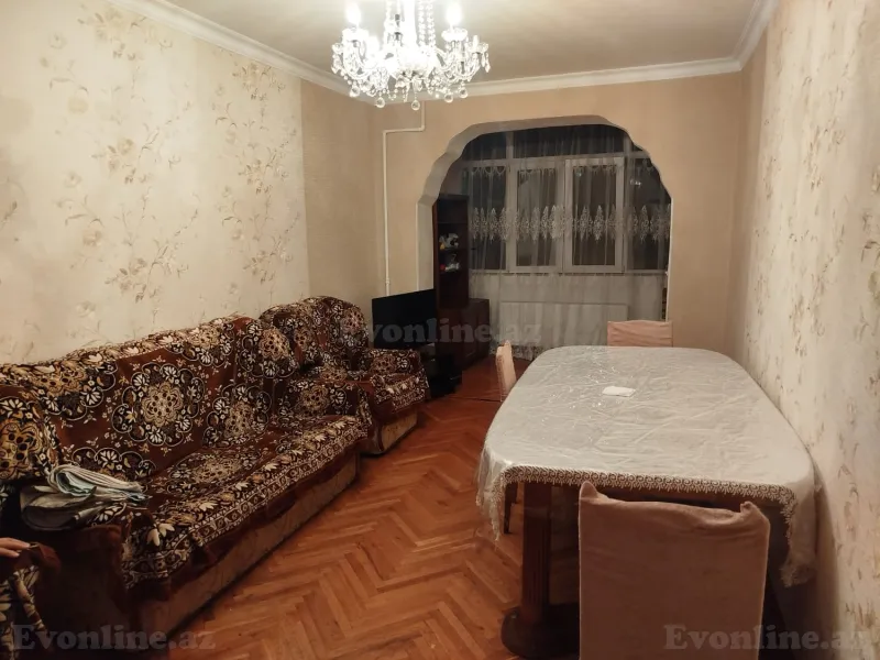 4 otaqlı köhnə tikili mənzil kirayə verilir — 7-ci mikrorayon, Bakı - şəkil 2