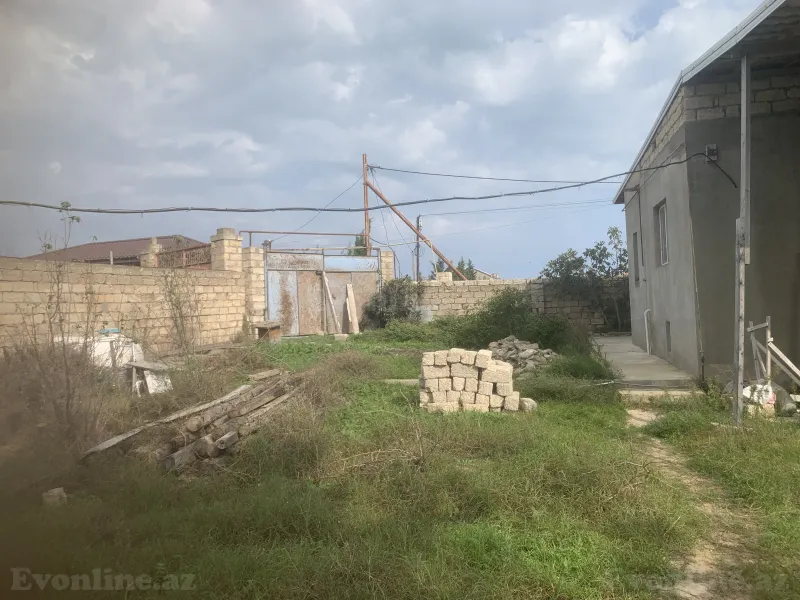4 otaqlı həyət evi satılır, Bakı, Sabunçu r., Koroğlu m., Maştağa