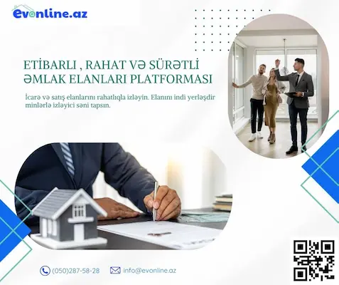 Evonline.az – Kaspi.az-da daşınmaz əmlak bazarı ilə bağlı xəbər yayımlandı.